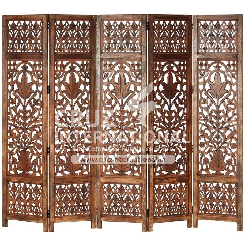 Ever Green Cornelio Wooden Partition | Divider CRUZ INTERNATIONAL